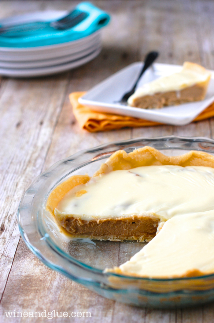 Peanut Butter Pie with White Chocolate Ganache Wine & Glue